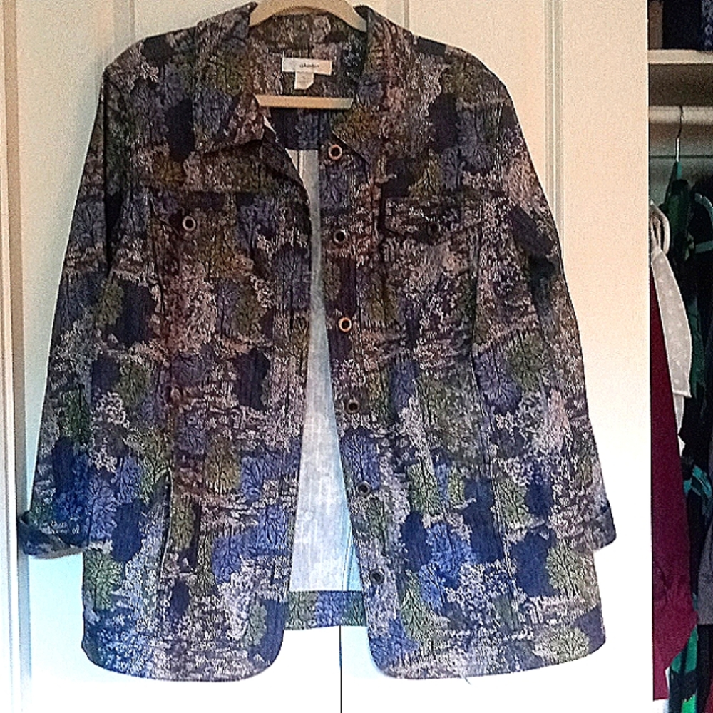Denim barn coat
